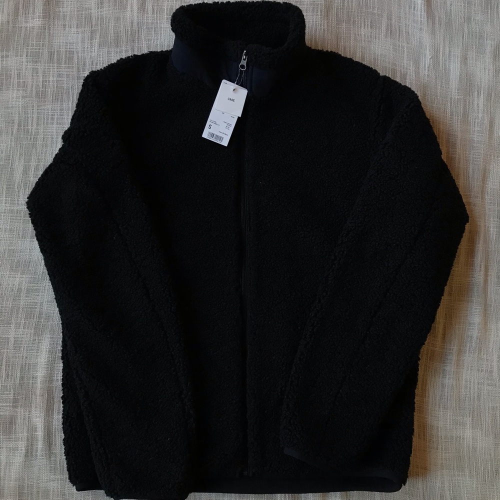 Uniqlo Mens Pile Lined Sherpa Fleece - Picture 3 of 7